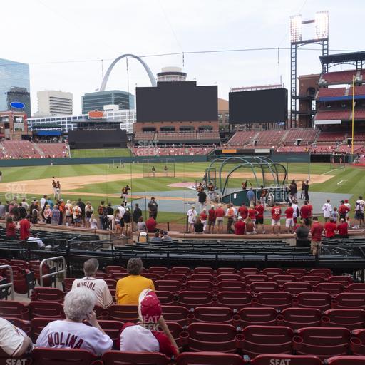 Busch Stadium - Section Home Field Box 152 Seat View