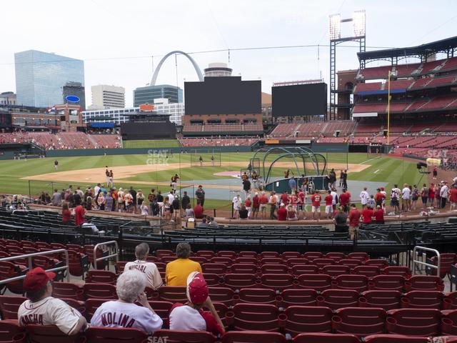 Busch Stadium - Section Home Field Box 152 Seat View