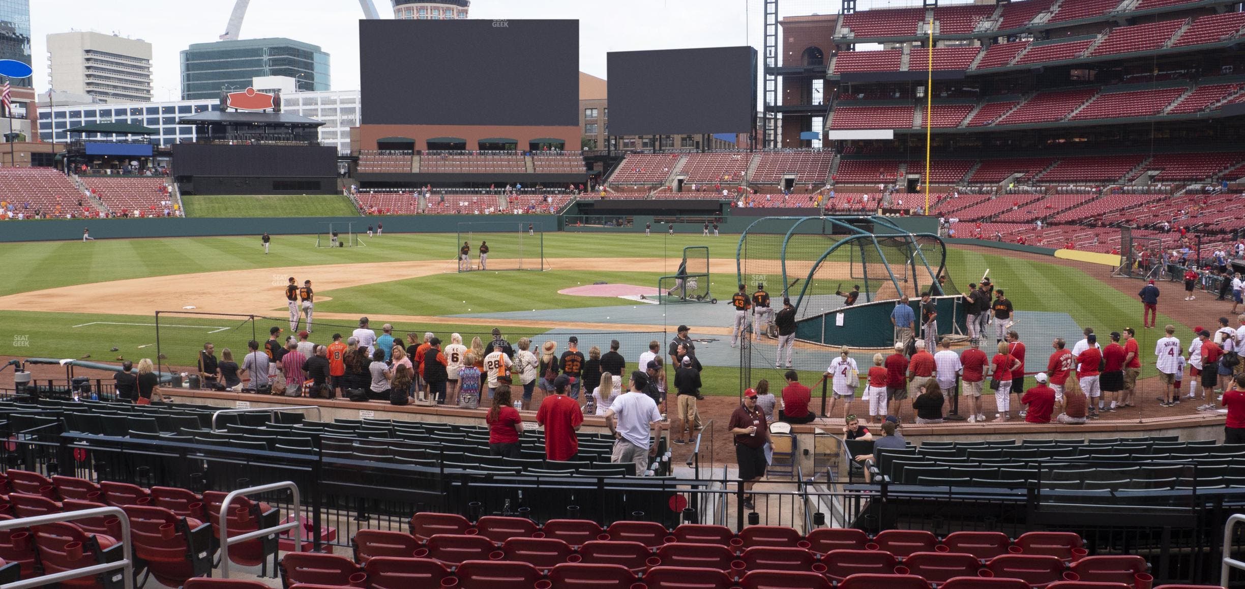 Busch Stadium - Section Home Field Box 153 Seat View