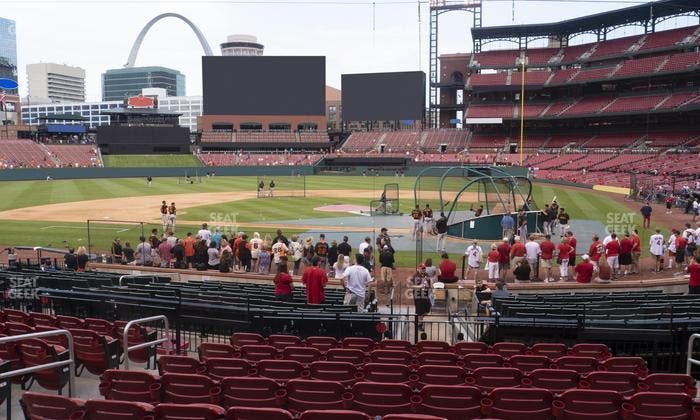 Busch Stadium - Section Home Field Box 153 Seat View