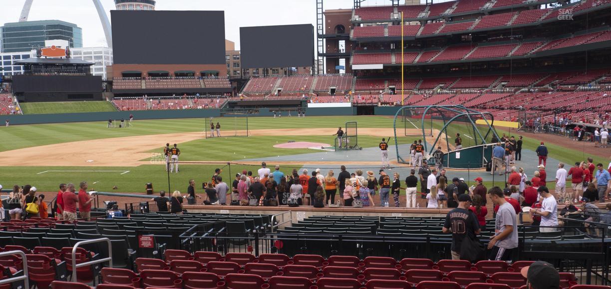Busch Stadium - Section Home Field Box 154 Seat View