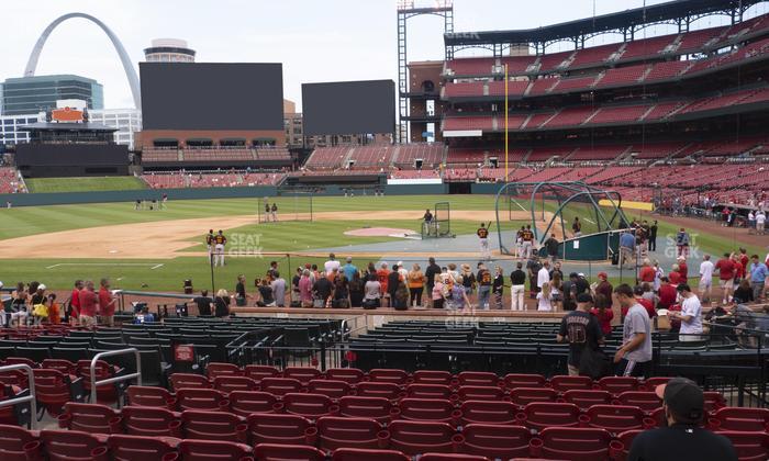 Busch Stadium - Section Home Field Box 154 Seat View