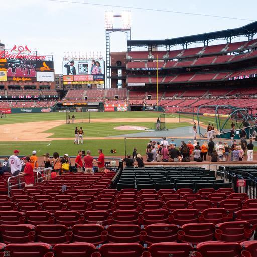 Busch Stadium - Section Home Field Box 155 Seat View