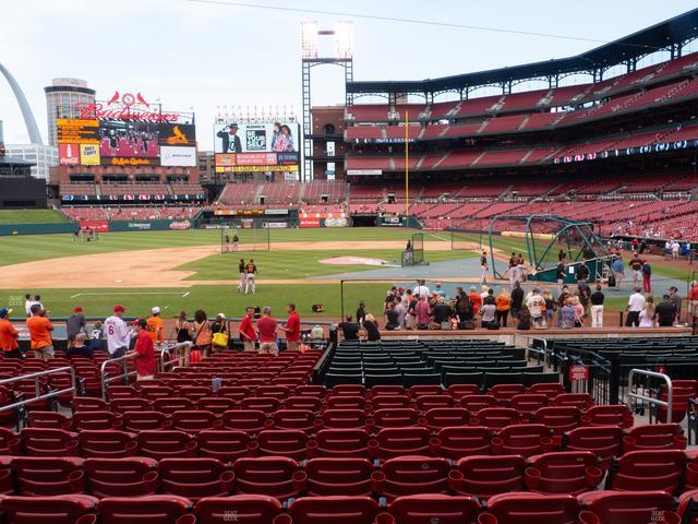 Busch Stadium - Section Home Field Box 155 Seat View Busch Stadium - Section Home Field Box 155 Seat View