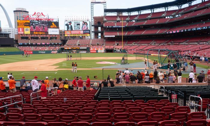 Busch Stadium - Section Home Field Box 155 Seat View