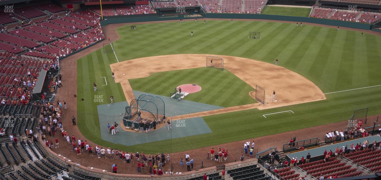 Busch Stadium - Section Home Pavilion 347 Seat View