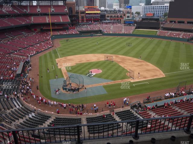 Busch Stadium - Section Home Pavilion 347 Seat View