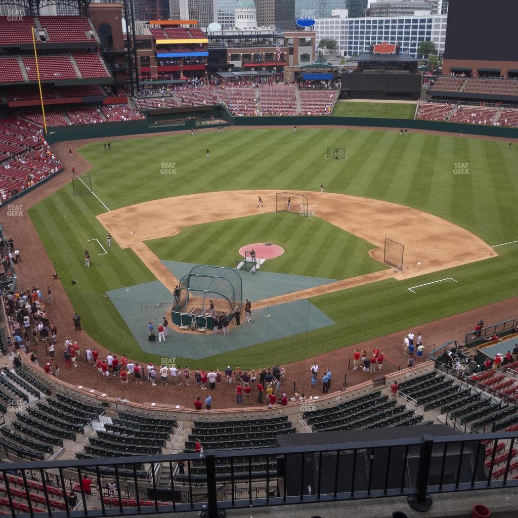 Busch Stadium - Section Home Pavilion 348 Seat View