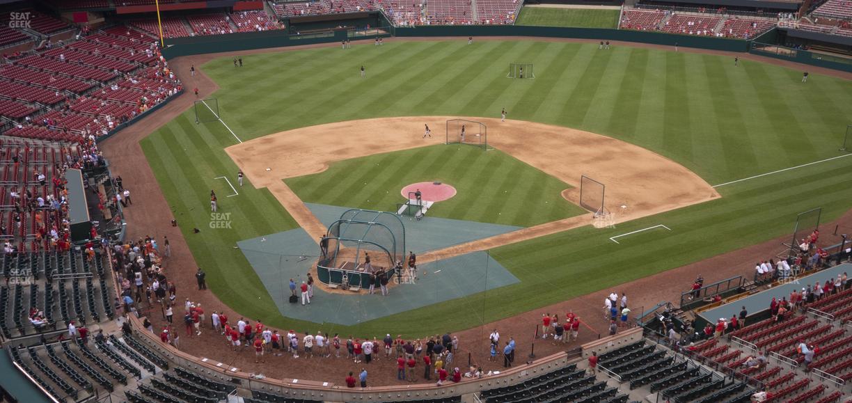 Busch Stadium - Section Home Pavilion 348 Seat View