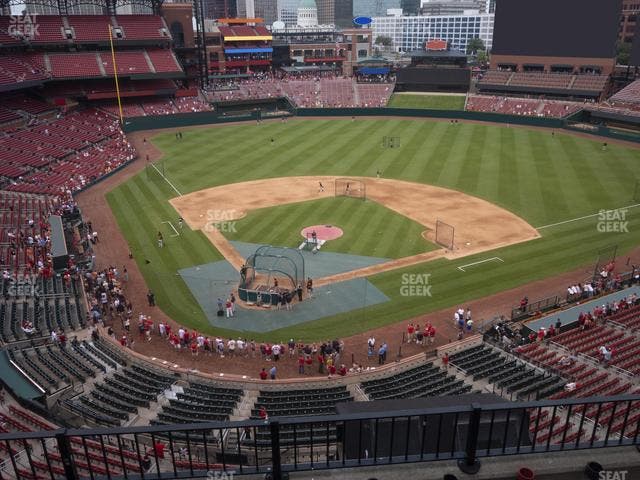 Busch Stadium - Section Home Pavilion 348 Seat View
