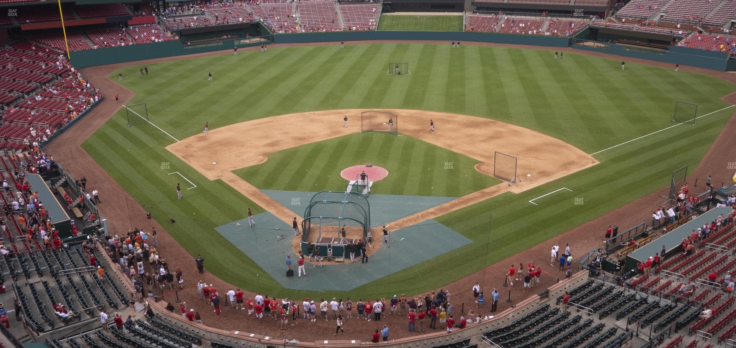 Busch Stadium - Section Home Pavilion 349 Seat View