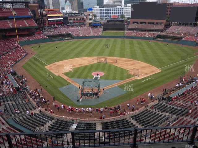 Busch Stadium - Section Home Pavilion 349 Seat View