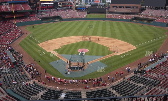 Busch Stadium - Section Home Pavilion 349 Seat View