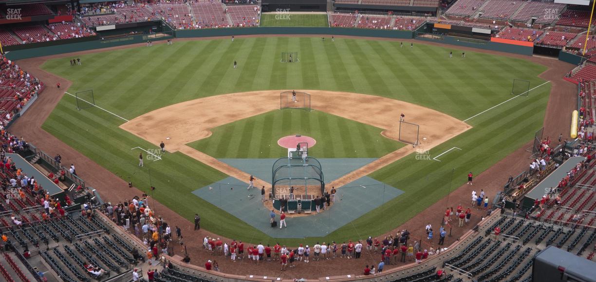 Busch Stadium - Section Home Pavilion 350 Seat View