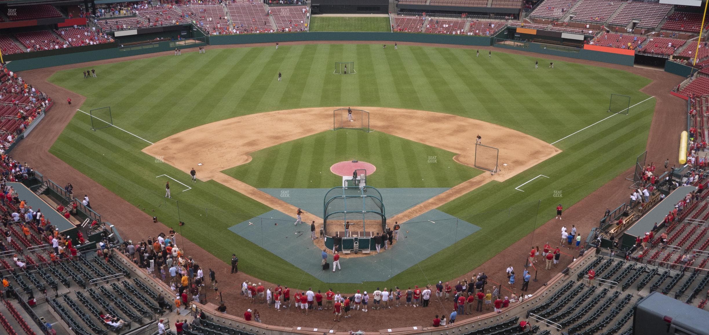 Busch Stadium - Section Home Pavilion 350 Seat View
