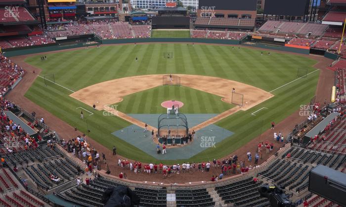 Busch Stadium - Section Home Pavilion 350 Seat View