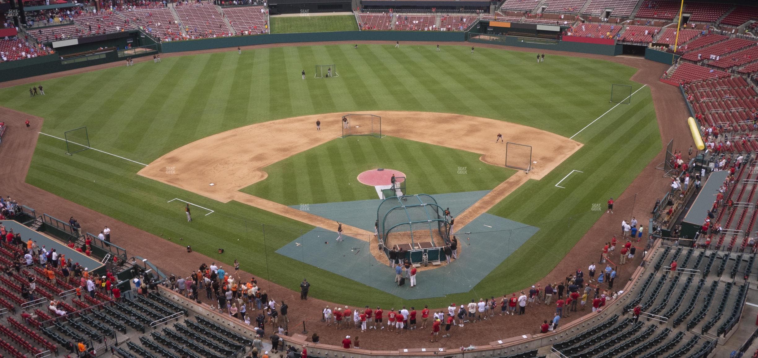 Busch Stadium - Section Home Pavilion 351 Seat View