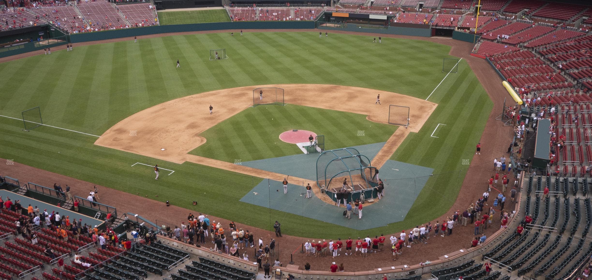 Busch Stadium - Section Home Pavilion 352 Seat View