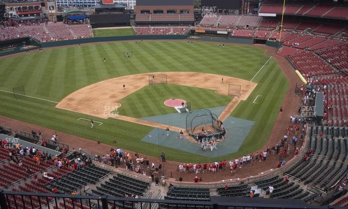 Busch Stadium - Section Home Pavilion 352 Seat View