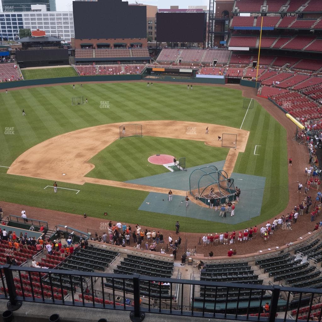 Busch Stadium - Section Home Pavilion 353 Seat View