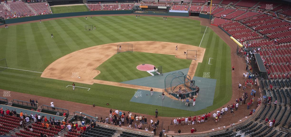 Busch Stadium - Section Home Pavilion 353 Seat View