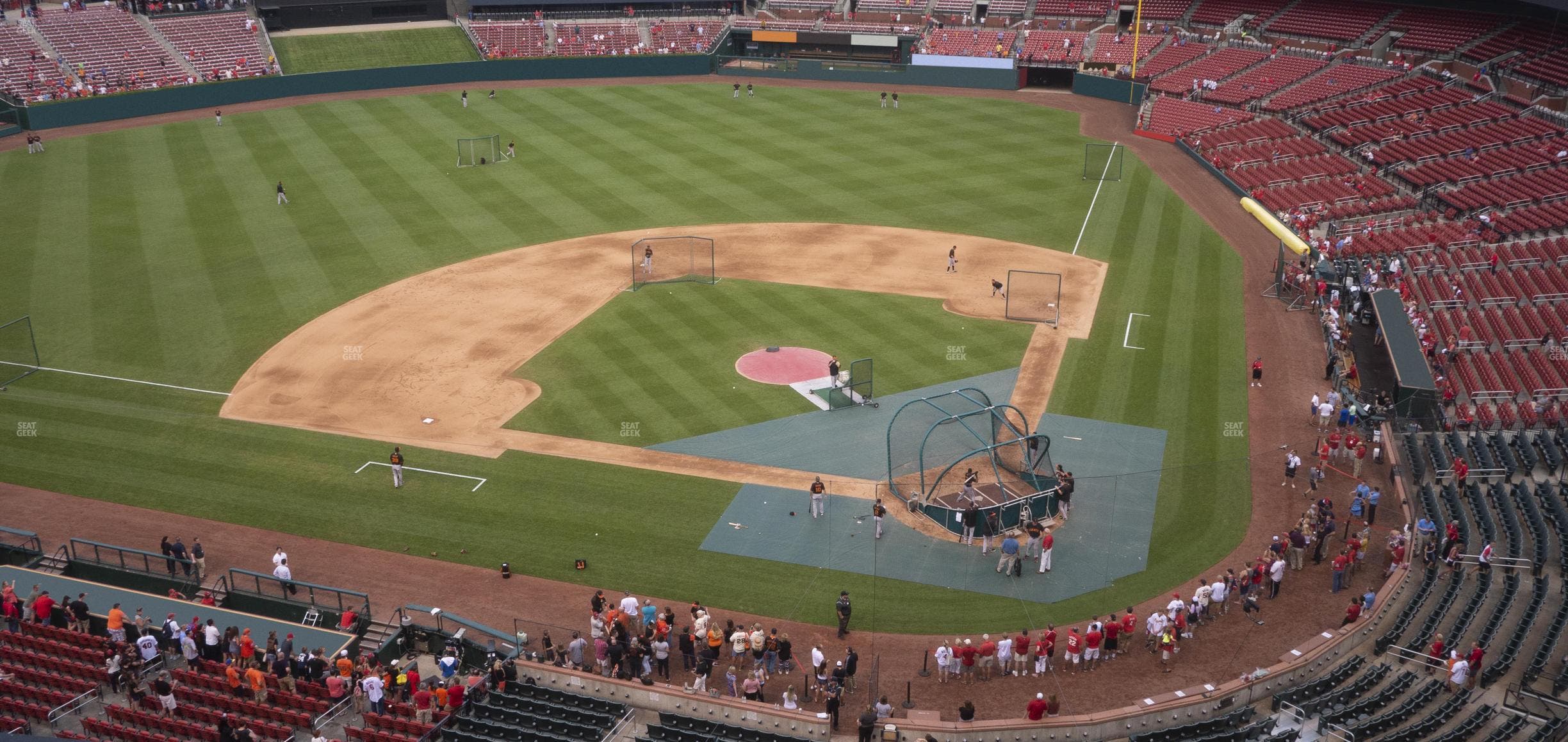 Busch Stadium - Section Home Pavilion 353 Seat View