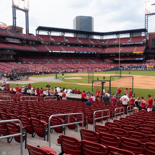 Busch Stadium - Section Infield Field Box 141 Seat View