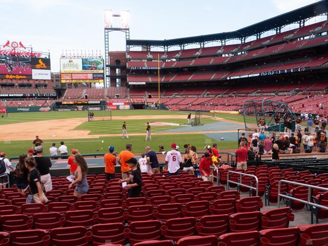 Busch Stadium - Section Infield Field Box 156 Seat View Busch Stadium - Section Infield Field Box 156 Seat View