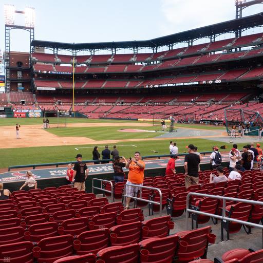 Busch Stadium - Section Infield Field Box 158 Seat View