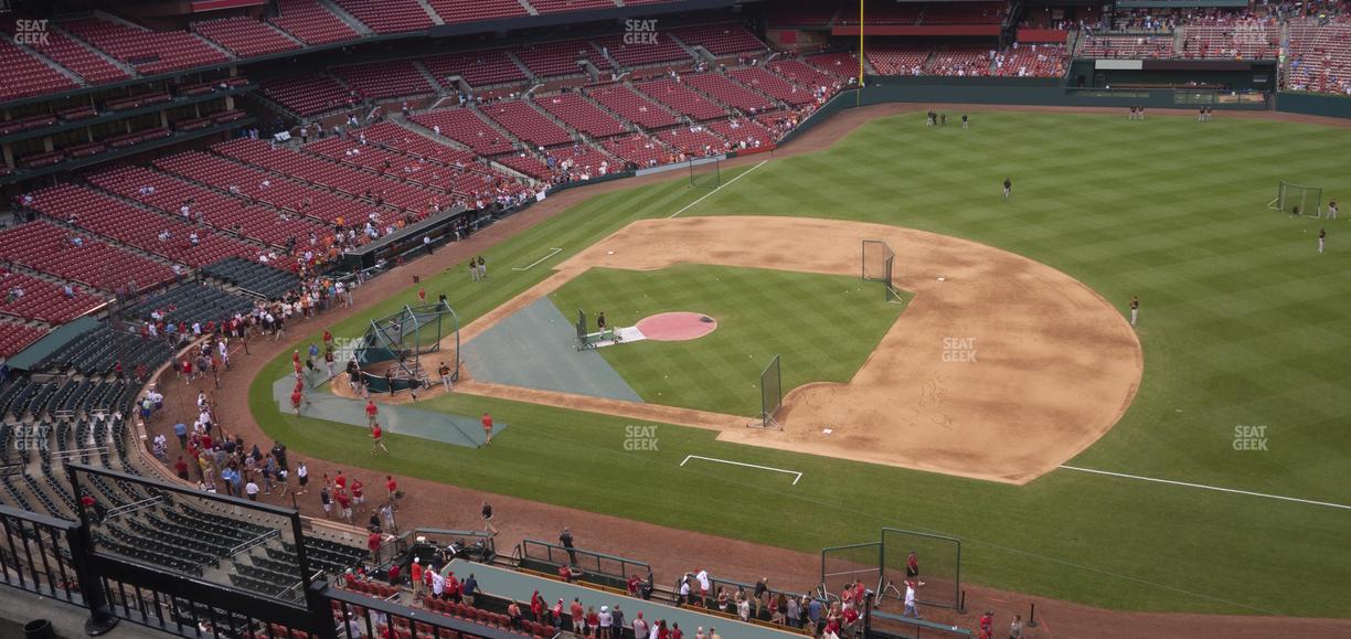 Busch Stadium - Section Infield Pavilion 341 Seat View