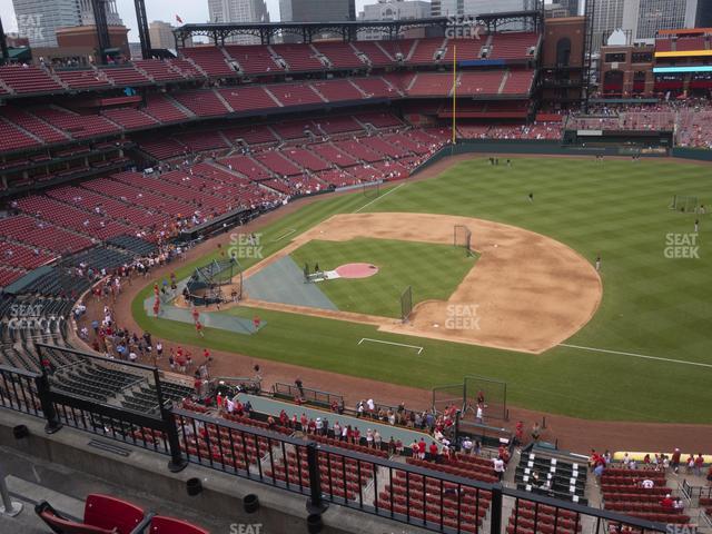 Busch Stadium - Section Infield Pavilion 341 Seat View