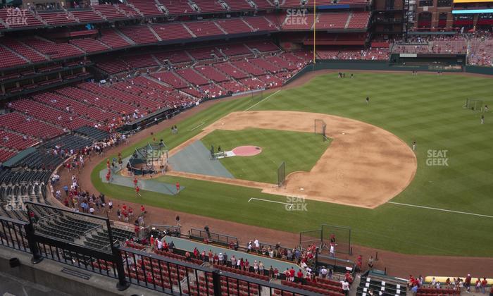 Busch Stadium - Section Infield Pavilion 341 Seat View