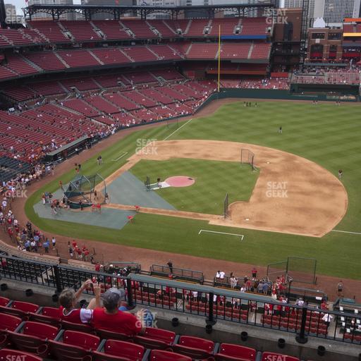 Busch Stadium - Section Infield Pavilion 342 Seat View