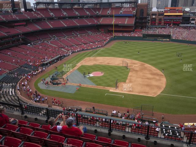 Busch Stadium - Section Infield Pavilion 342 Seat View