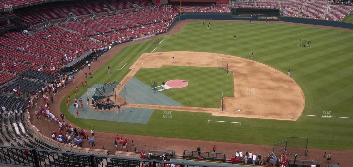 Busch Stadium - Section Infield Pavilion 344 Seat View