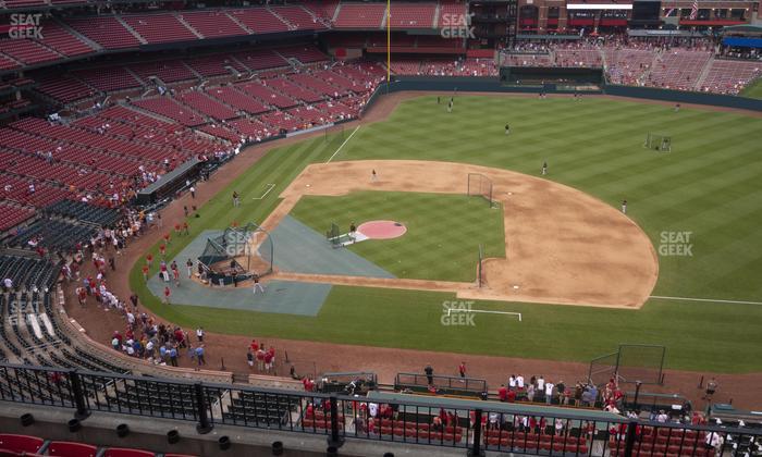 Busch Stadium - Section Infield Pavilion 344 Seat View