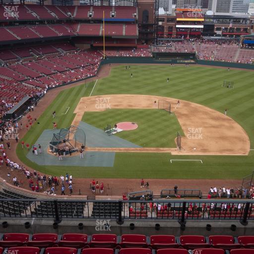 Busch Stadium - Section Infield Pavilion 345 Seat View