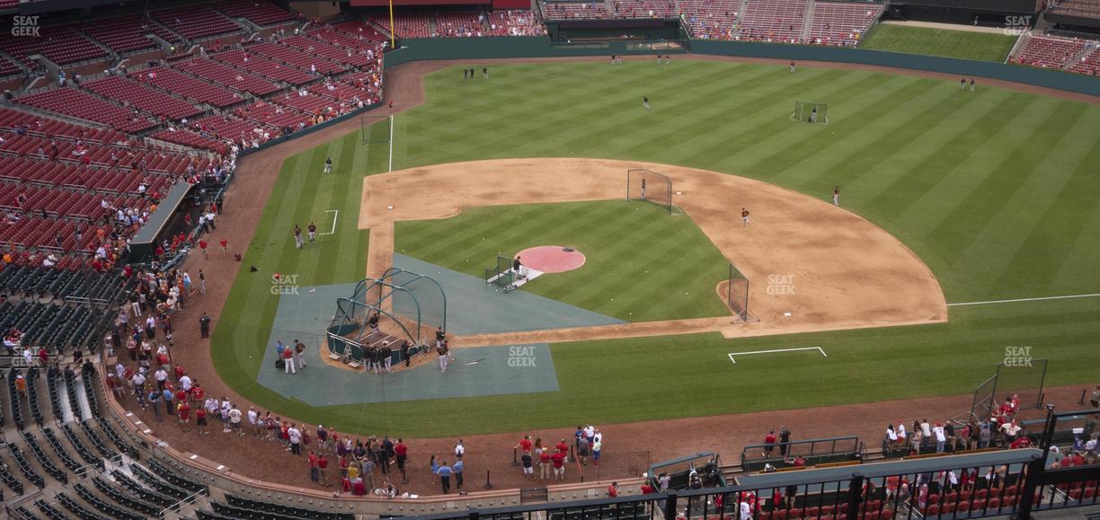 Busch Stadium - Section Infield Pavilion 346 Seat View