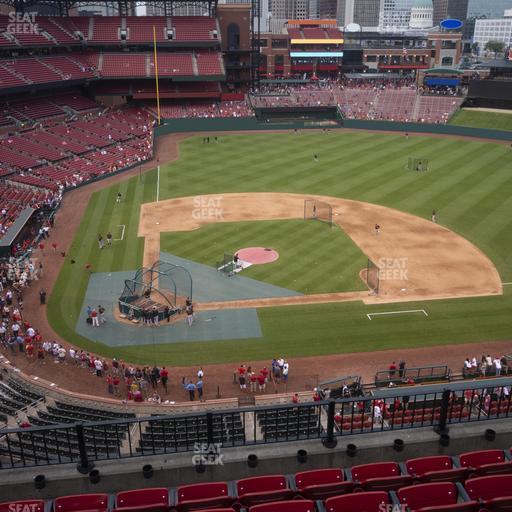 Busch Stadium - Section Infield Pavilion 346 Seat View