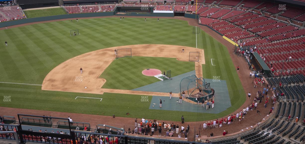 Busch Stadium - Section Infield Pavilion 354 Seat View