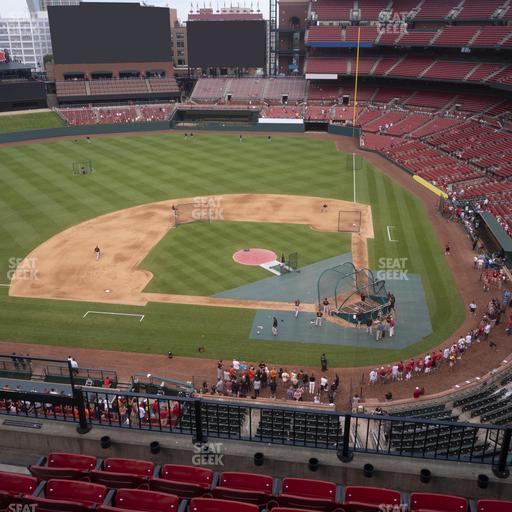Busch Stadium - Section Infield Pavilion 354 Seat View