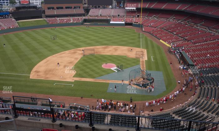 Busch Stadium - Section Infield Pavilion 354 Seat View