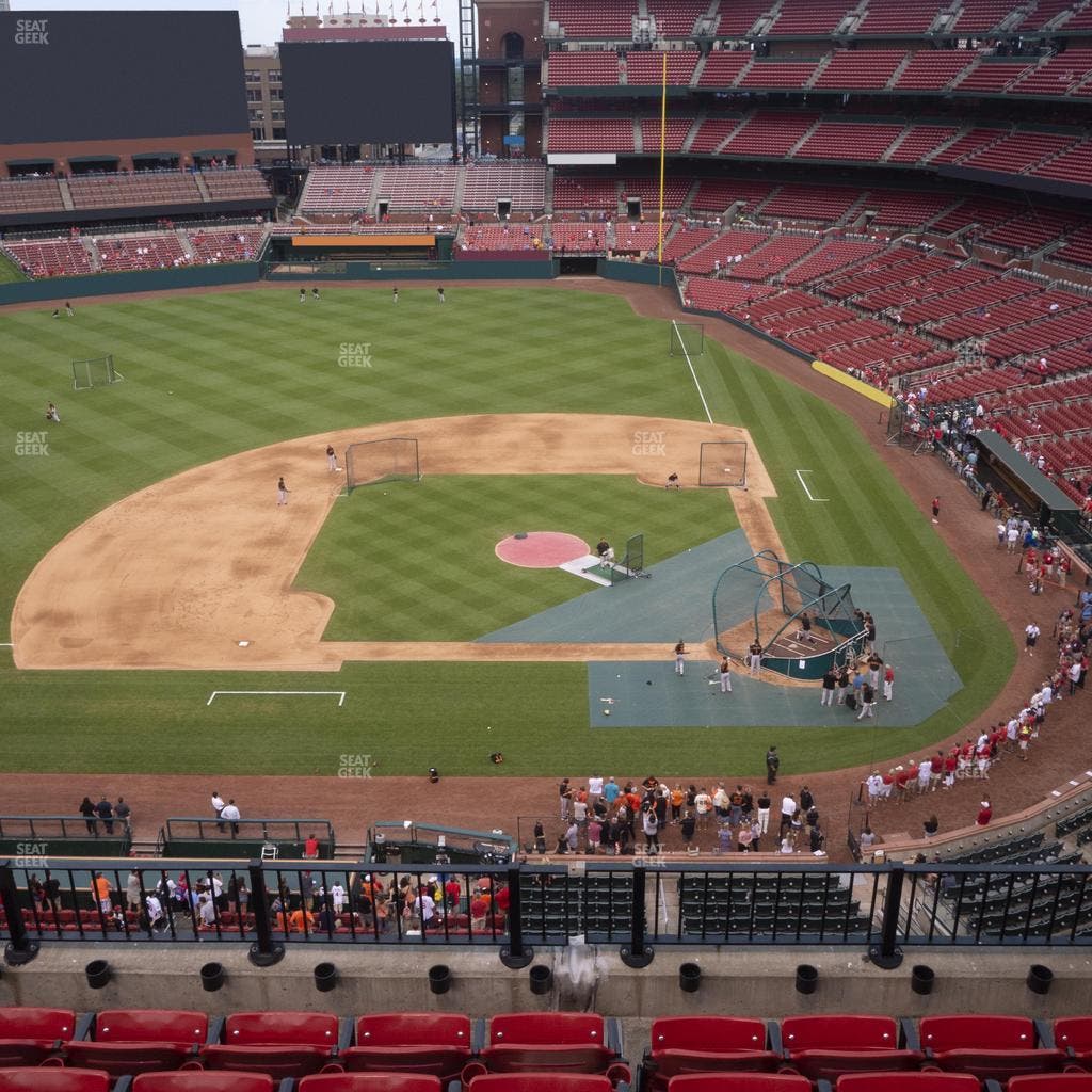 Busch Stadium - Section Infield Pavilion 355 Seat View