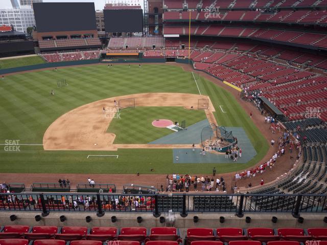 Busch Stadium - Section Infield Pavilion 355 Seat View