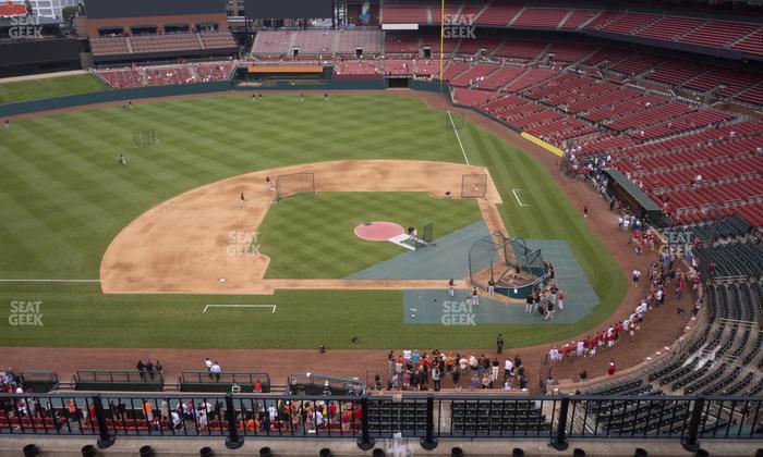 Busch Stadium - Section Infield Pavilion 355 Seat View