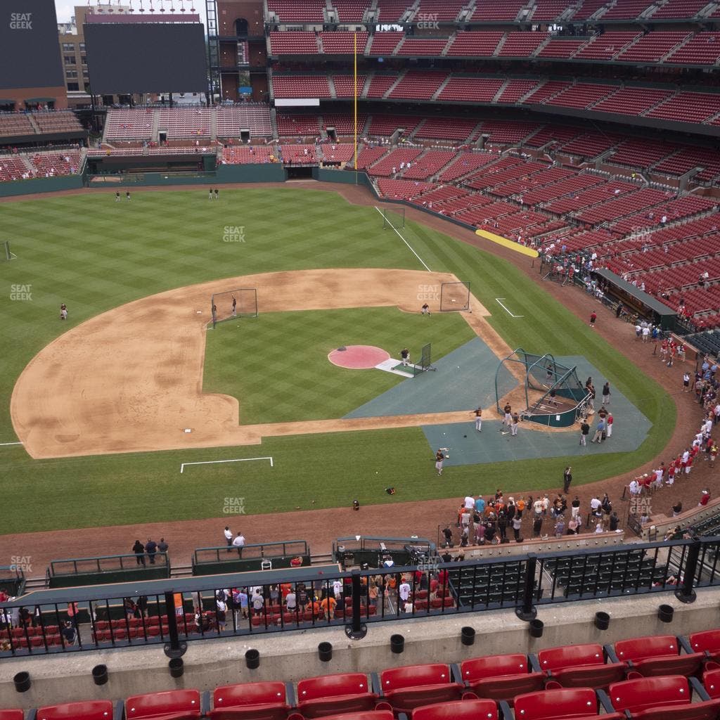 Busch Stadium - Section Infield Pavilion 356 Seat View