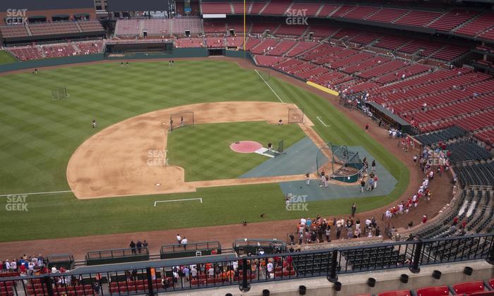 Busch Stadium - Section Infield Pavilion 356 Seat View