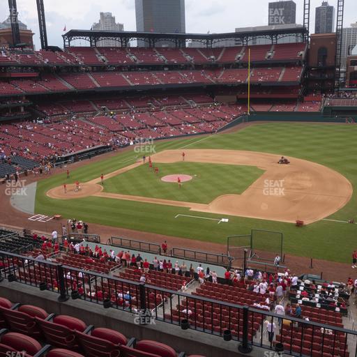Busch Stadium - Section Infield Redbird Club 242 Seat View