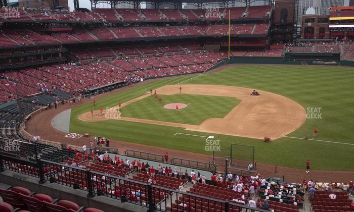 Busch Stadium - Section Infield Redbird Club 242 Seat View