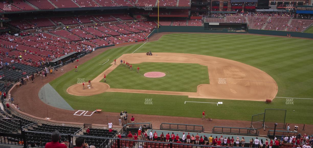 Busch Stadium - Section Infield Redbird Club 244 Seat View